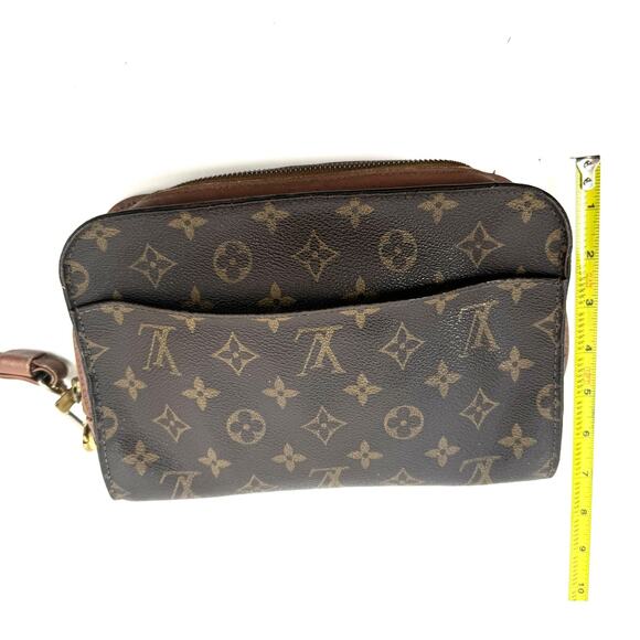 Louis Vuitton LV Brown Monogram 2003 Orsay Wristlet Clutch Bag - Picture 10 of 10